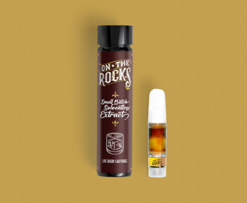 ON THE ROCKS - FUNNELCAKE - LIVE ROSIN CARTRIDGE - 0.5G