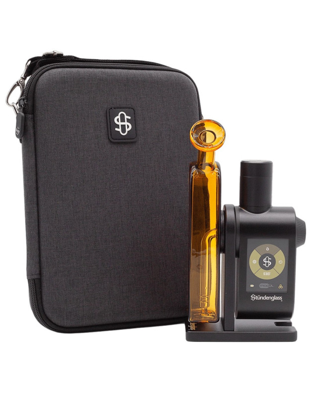 STUNDENGLASS - MODUL DOK DELUXE TRAVEL SET - AMBER GLASS