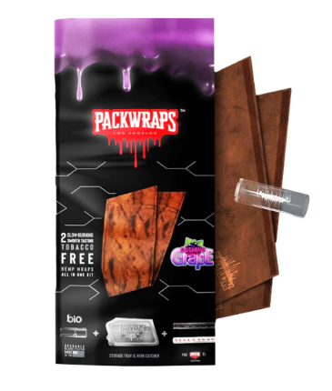 PACK WRAPS GUSHING GRAPE - 2 WRAPS PER
