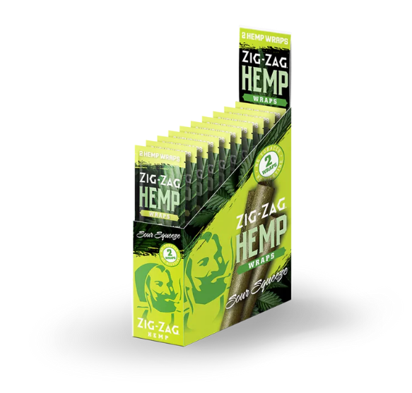 ZIG ZAG - HEMP WRAPS - SOUR SQUEEZE