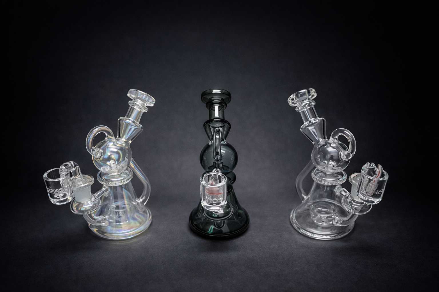 WULF MODS REVO 14MM DAB RIG WITH QUARTZ BANGER SMOKE – Premium Cannabis ...