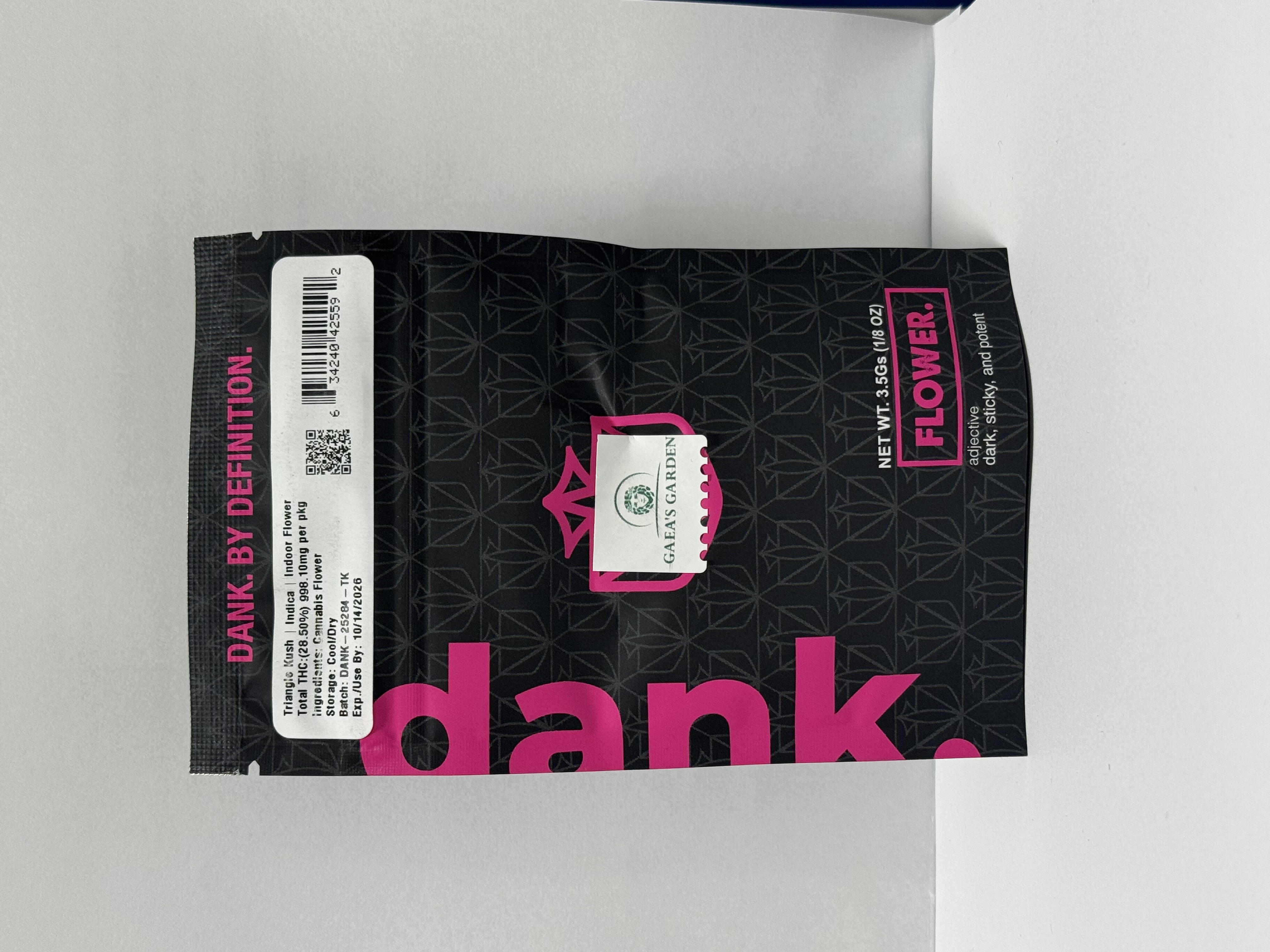 TRIANGLE KUSH INDICA 3.5G 28.5%THC – Premium Cannabis Products Near Me