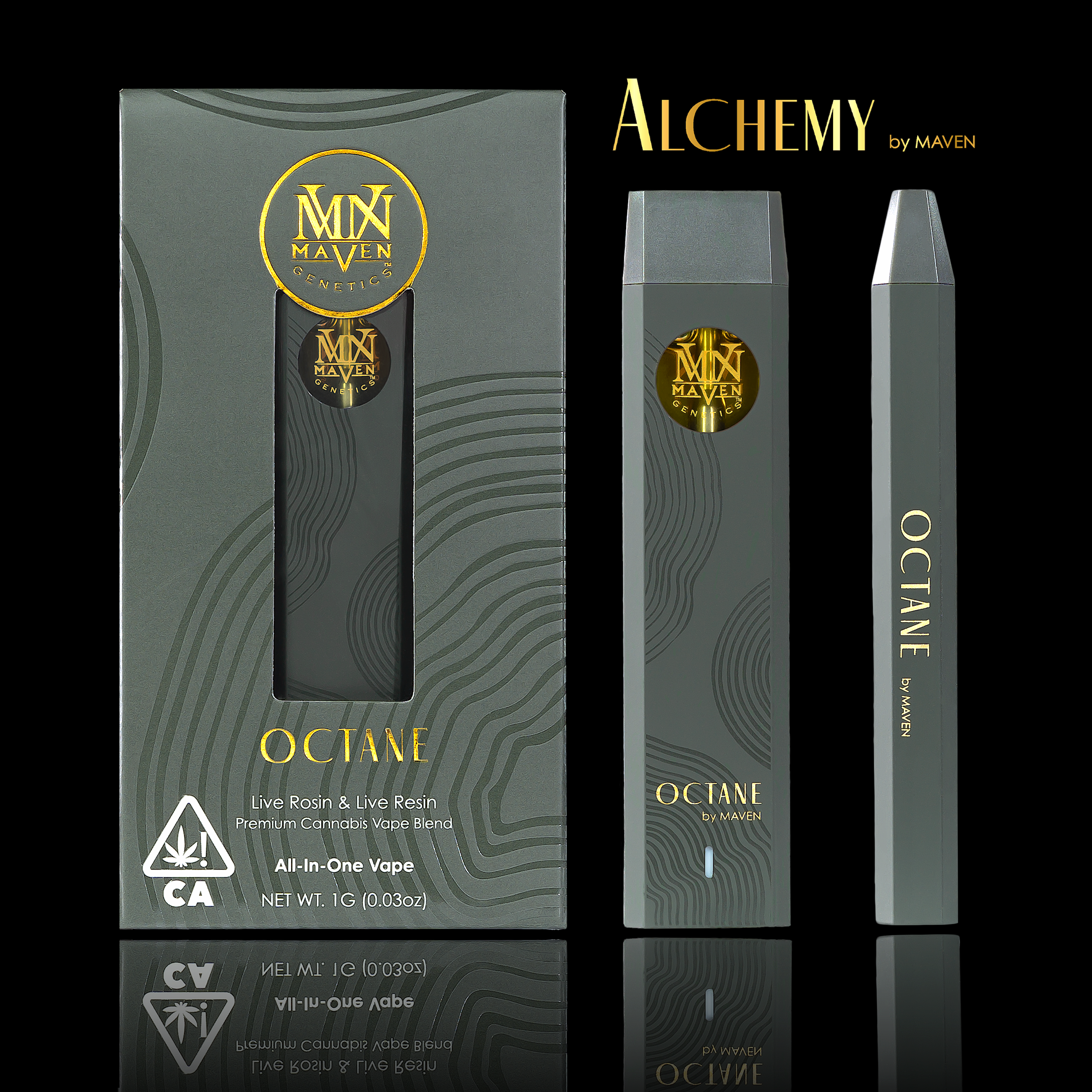 Octane 1g Alchemy Live Resin AIO