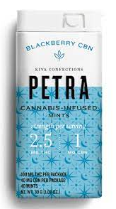 KIVA | PETRA BLACKBERRY CBN 2.5:1 MINTS