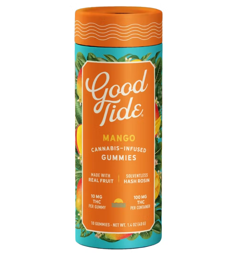 GOOD TIDE MANGO ROSIN GUMMIES 100MG