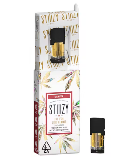 STIIIZY PURPLE HAZE LIVE RESIN LIQUID DIAMONDS POD 1G
