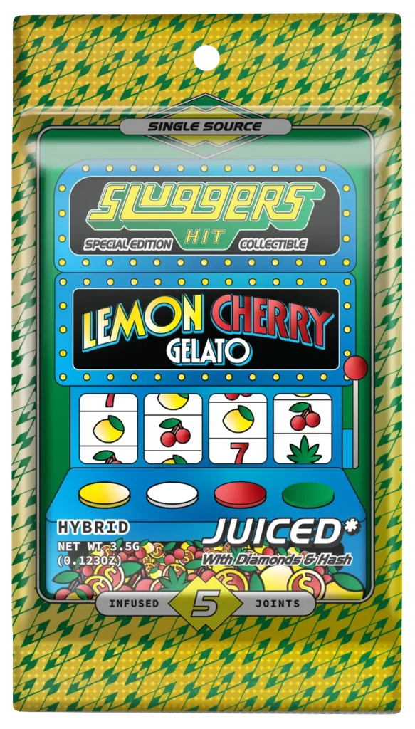 SLUGGERS | LEMON CHERRY GELATO 0.7G INFUSED PREROLL 5PK