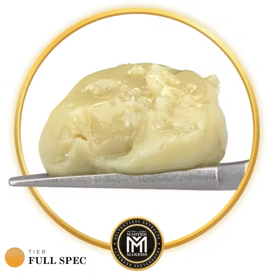 MASTER MAKERS | HASH BURGER 1G FULL SPEC LIVE ROSIN