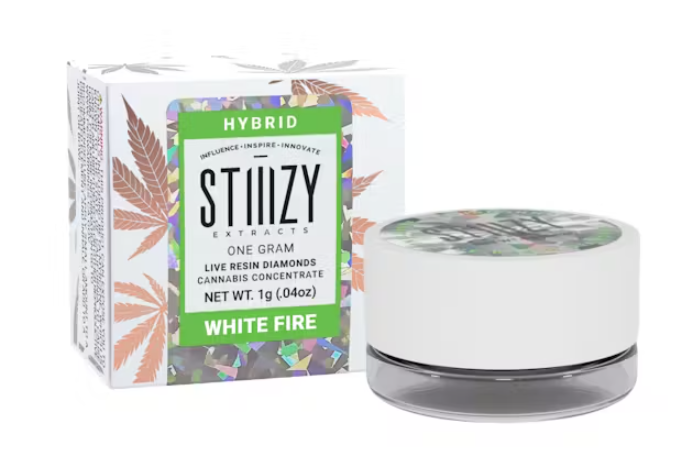 STIIIZY WHITE FIRE LIVE RESIN DIAMONDS 1G