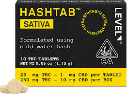 LEVEL - SATIVA HASHTAB 10CT