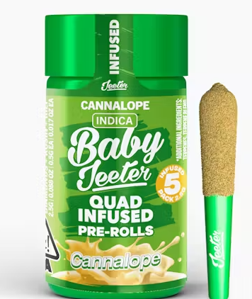 JEETER CANNALOPE BABY JEETERS INFUSED PREROLL PACK 0.5 X 5