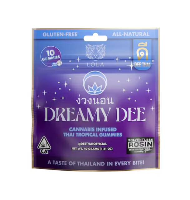 DEE X LOLA DREAMY DEE THC:CBN 2:1 GUMMIES