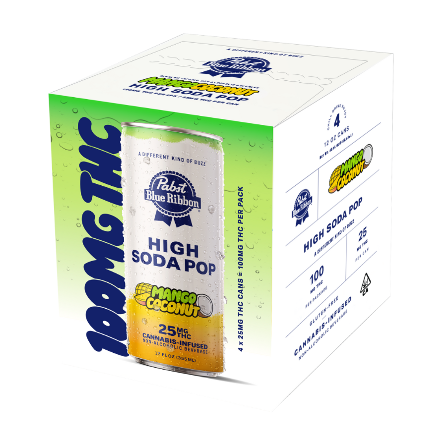 Mango Coconut 25mg 4pk   100 Mg   4 Pack