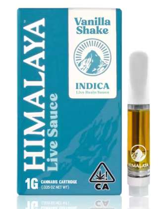 Vanilla Shake Live Resin Cartridge 1g
