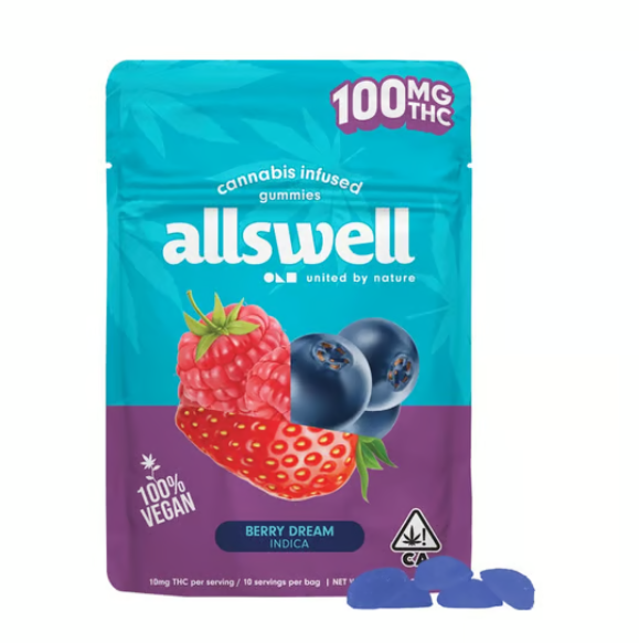 Sweet Berry Dream Gummies 100mg   100 Mg
