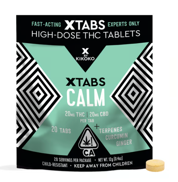 X Tabs Calm 400mg   400 Mg   20 Pack
