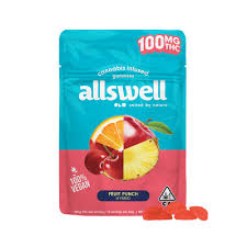 Fruit Punch Gummies 100mg   100 Mg