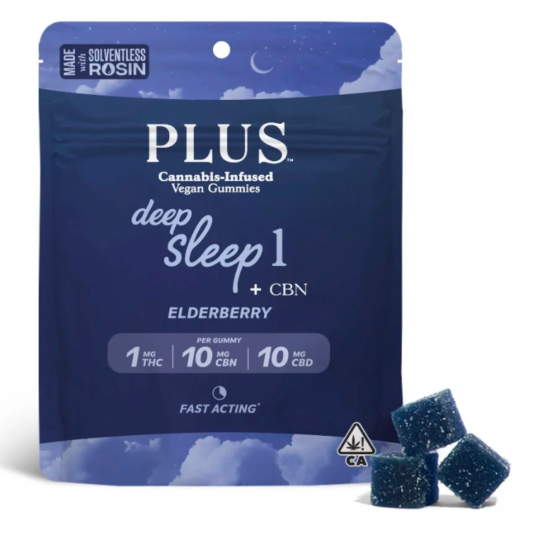 Elderberry Sleep Cbd Cbn Rosin Gummies   10 Mg