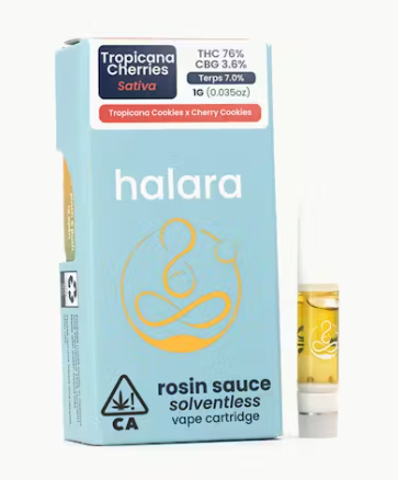HALARA - HALARA - TROPICANA CHERRIES 1G ROSIN CARTRIDGE