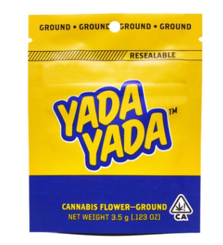 YADA YADA - BLACK AMBER 3.5 GRAM PREGROUND FLOWER - 1/8oz in Redding