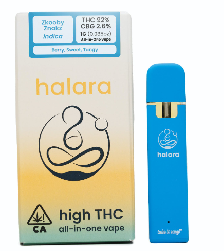 HALARA - HALARA - ZKOOBY ZNACKS 1.0 GRAM ALL IN ONE