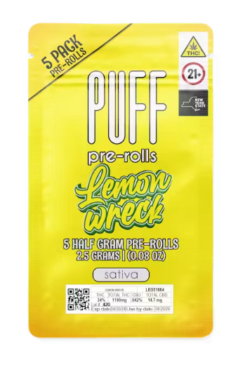 Lemonwreck - 2.5 g - 5 Pack