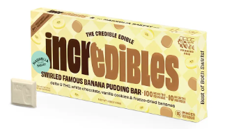 Swirled Famous Banana Pudding - 100 mg - 10 Pack