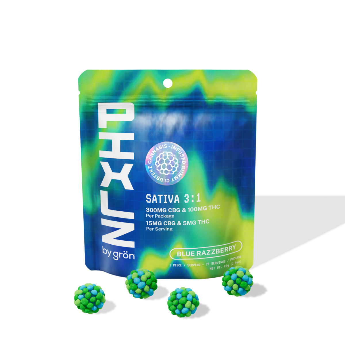 Blue Razzberry PIXLZ - 100 mg - 20 Pack