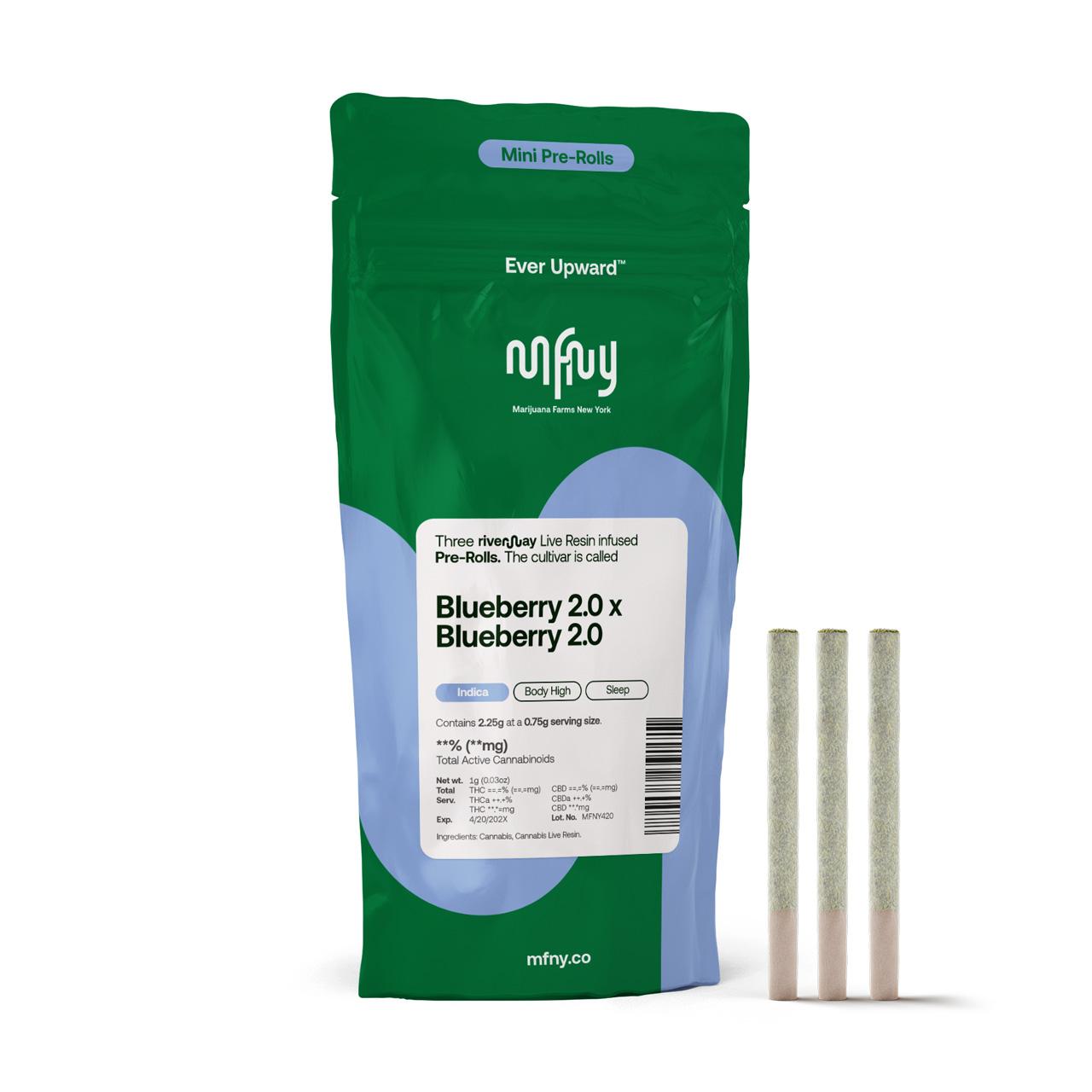 Blueberry 2.0 x Blueberry 2.0 - 2.25 g - 3 Pack