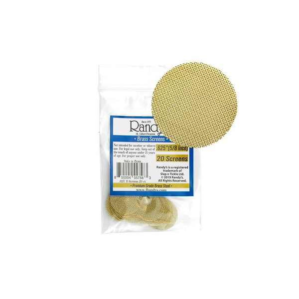 Randys Screens 0.625" - 20ct