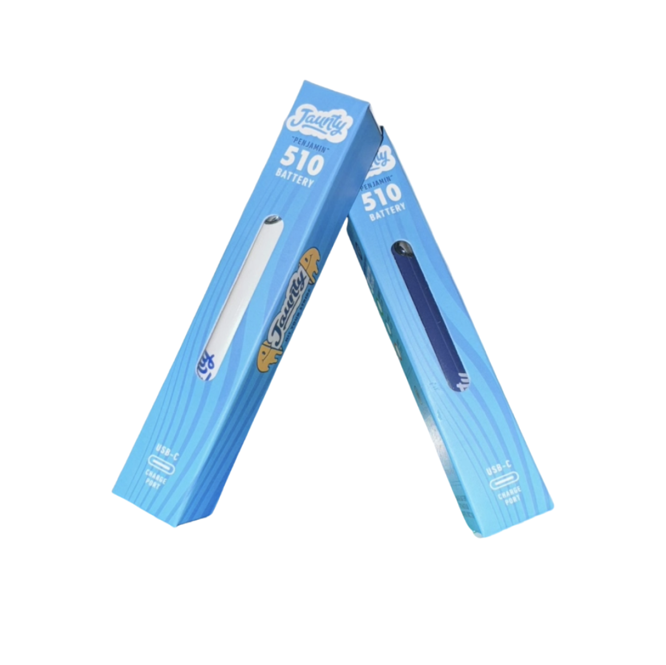 JAUNTY | VAPE BATTERY | 510 THREAD | WHITE