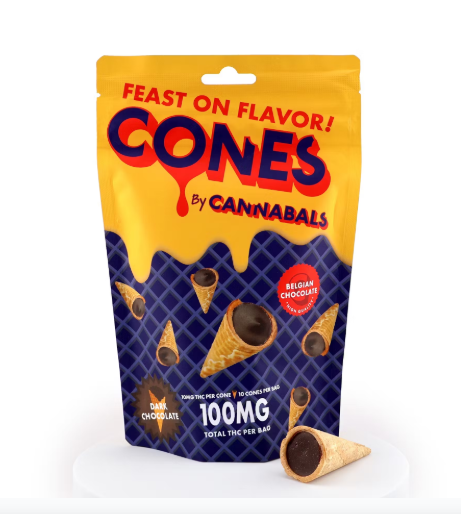 Dark Chocolate - 100 mg - 10 Pack