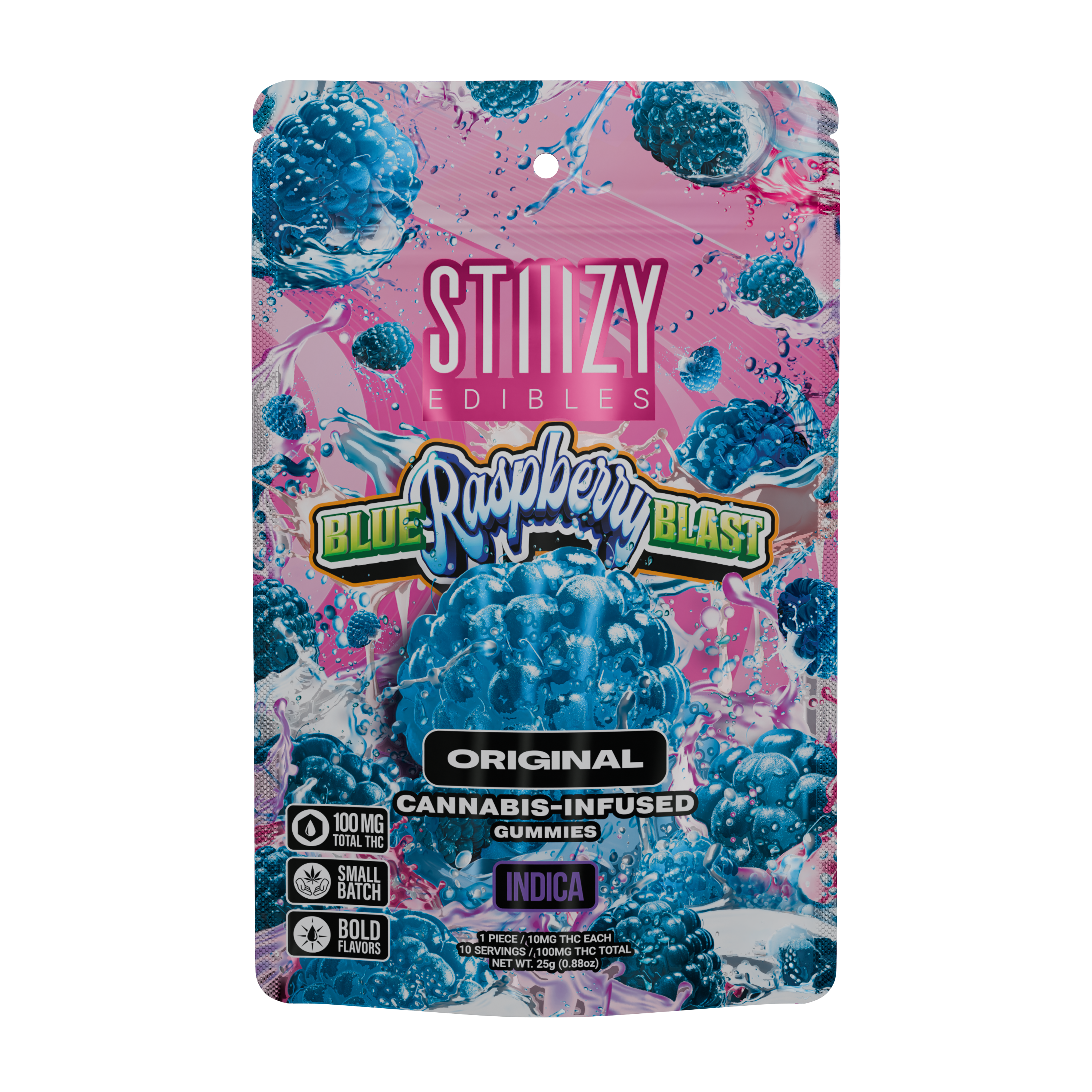 Blue Raspberry Blast - 100 mg - 10 Pack