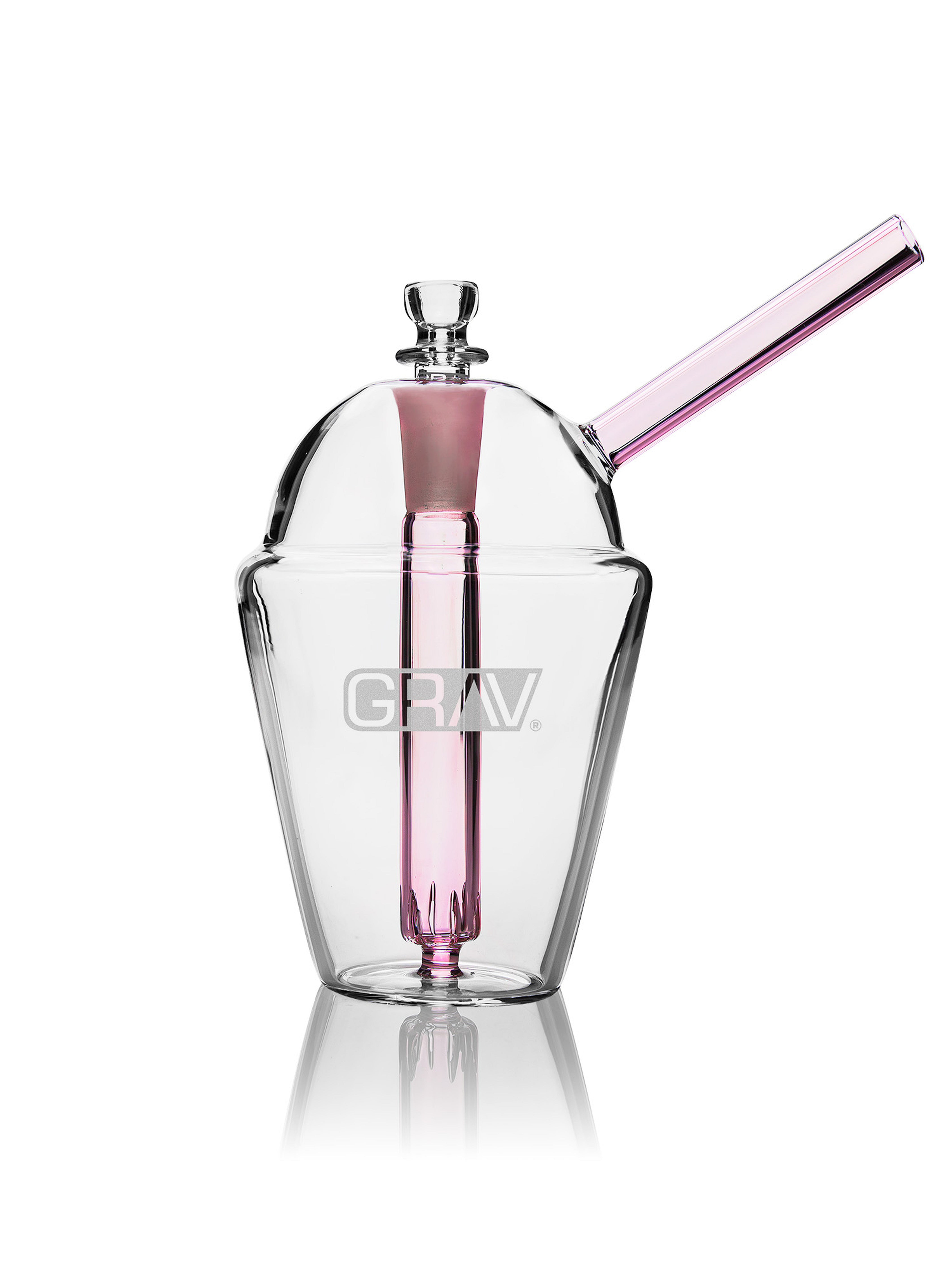 Slush Cup Bubbler Pink Accent