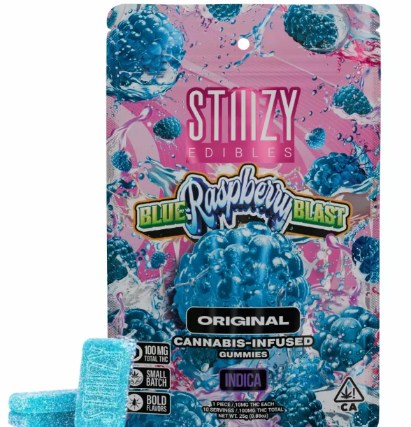 Blue Raspberry Blast - 100 mg - 10 Pack