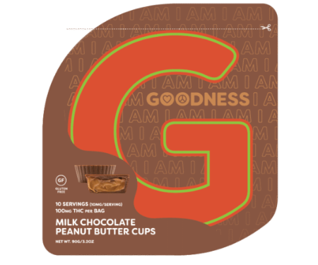 Milk Chocolate - Peanut Butter Cups - 100MG