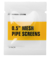 MJ ARSENAL | MESH PIPE SCREENS | 0.5" MESH PIPE SCREENS (5PK)