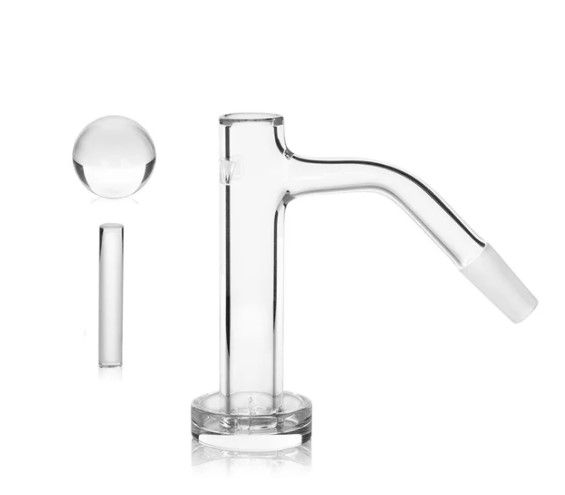 GRAV - 10MM 45* - QUARTZ CONTROL TOWER BANGER SET