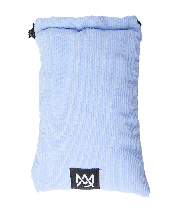 PADDED DRAWSTRING POUCH | MEDIUM | (CLOUD BLUE)