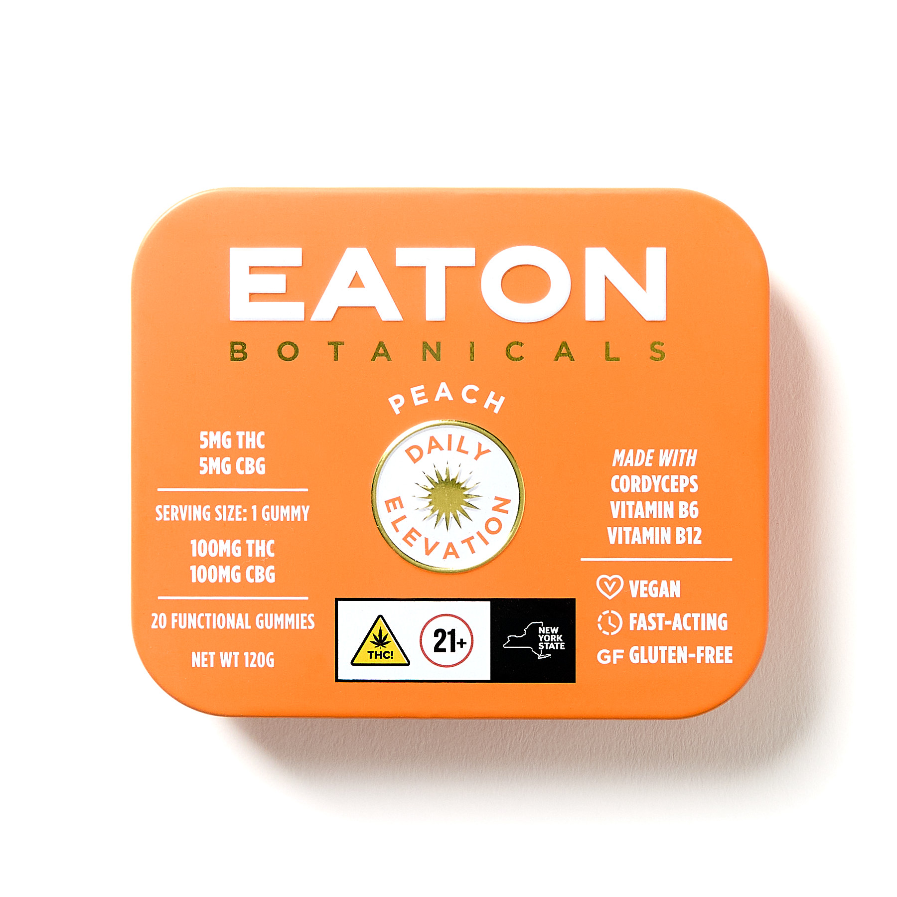 Peach - Daily Elevation - 100mg