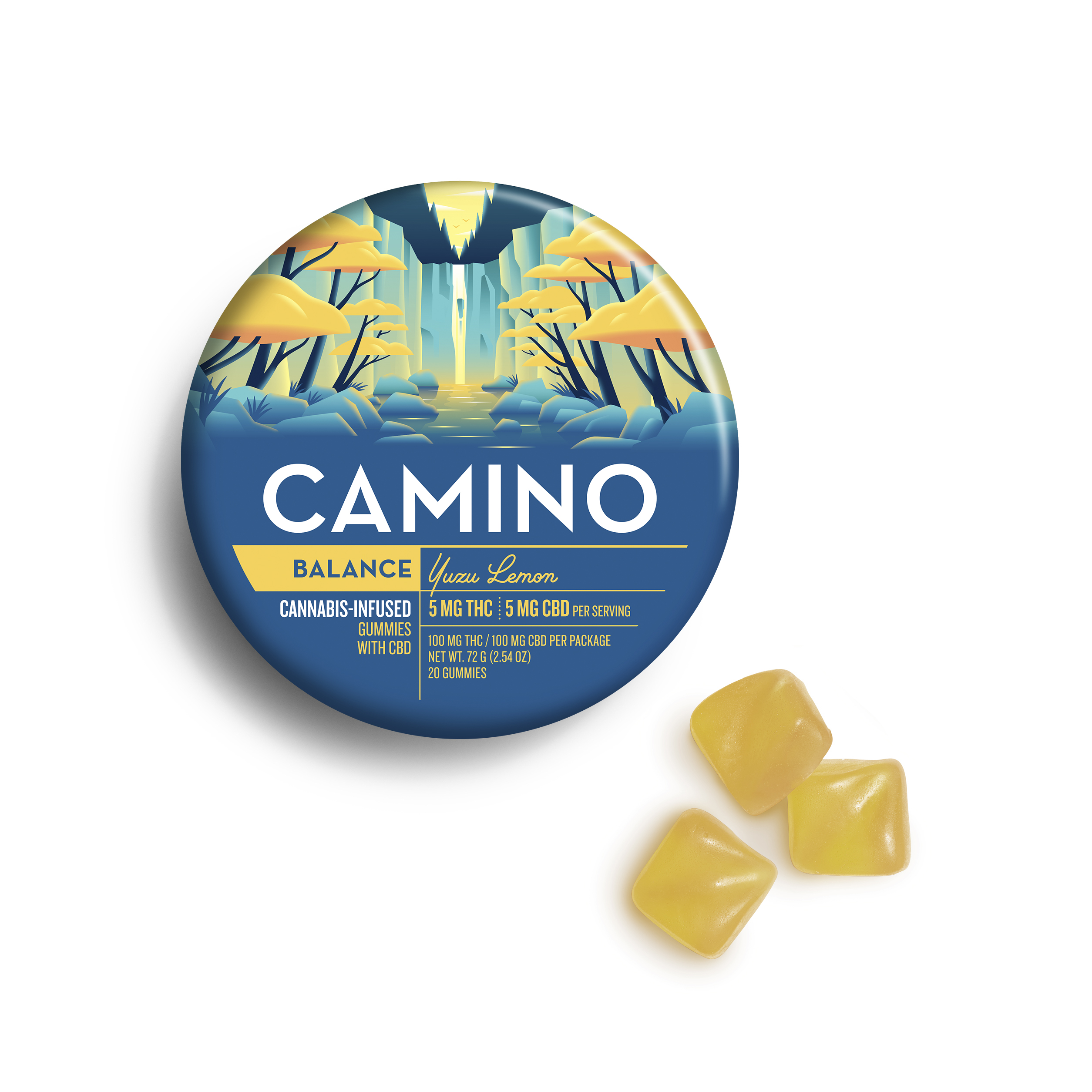 Yuzu Lemon - 100 mg - 20 Pack