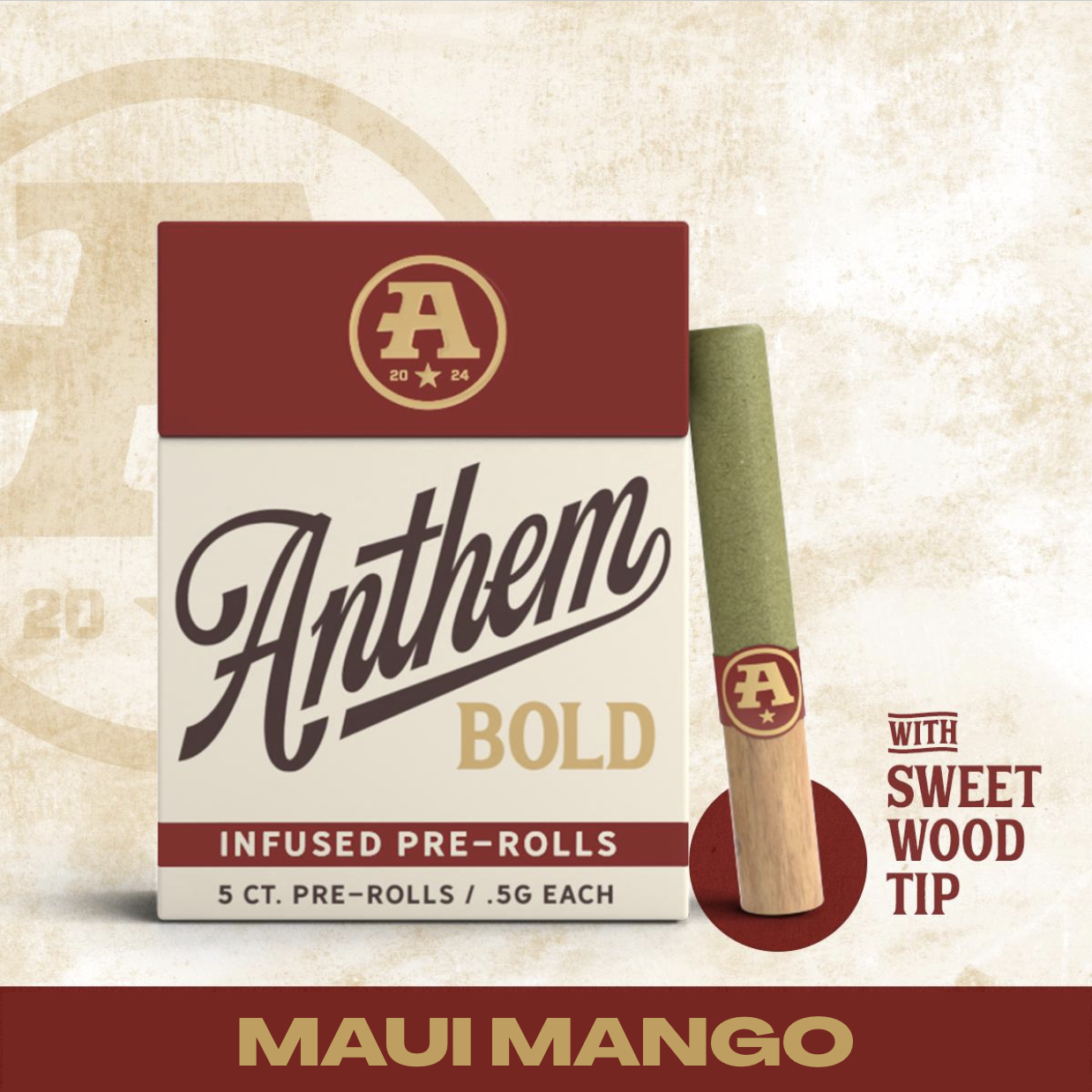 Maui Mango - Wood Tip - 2.5 g - 5 Pack