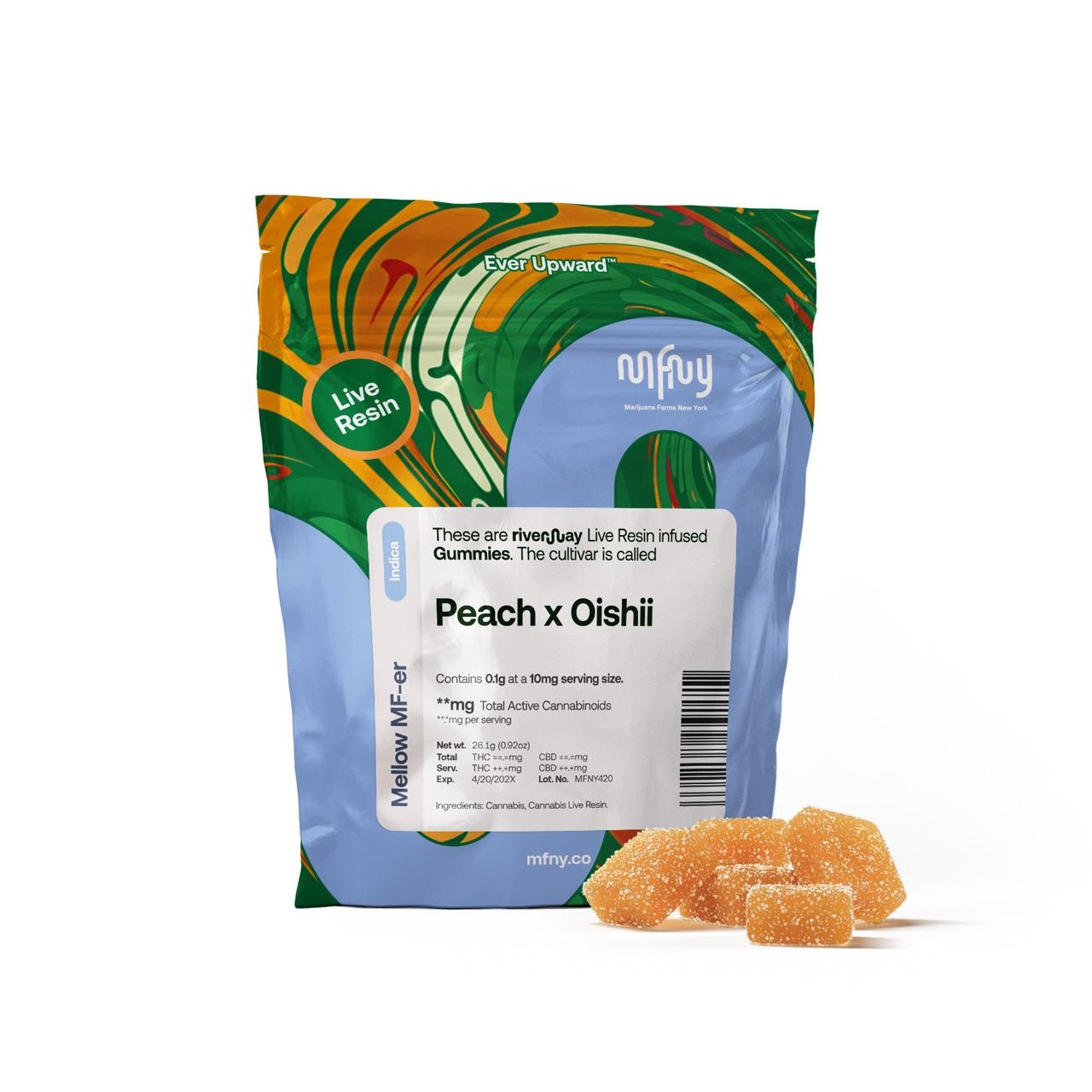 Peach x Oishii - 100 mg - 10 Pack – Premium Cannabis Products Near Me