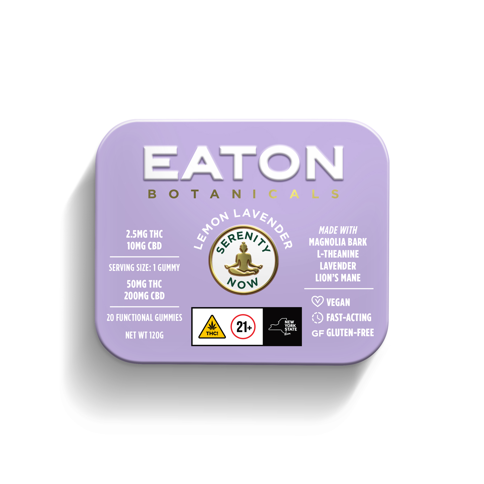Lemon Lavender - 100MG - 20Pack