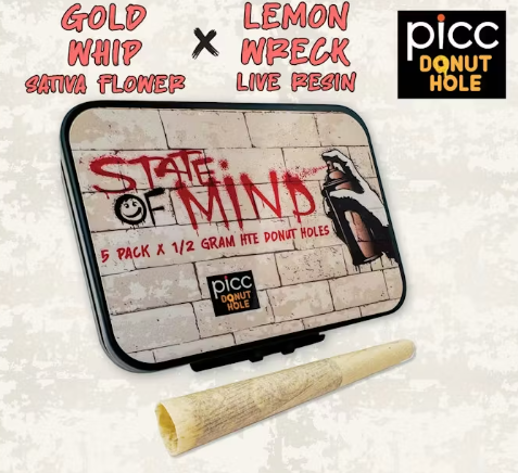 Gold Whip - Lemon Wreck - 2.5 g - 5 Pack