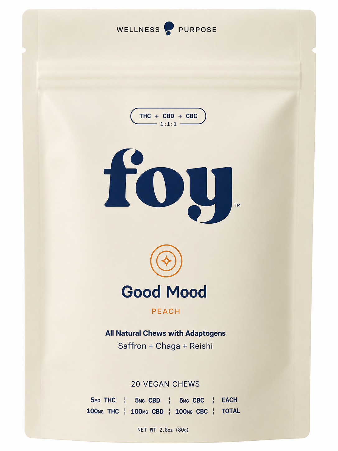 Peach - Good Mood - 100 mg - 20 Pack
