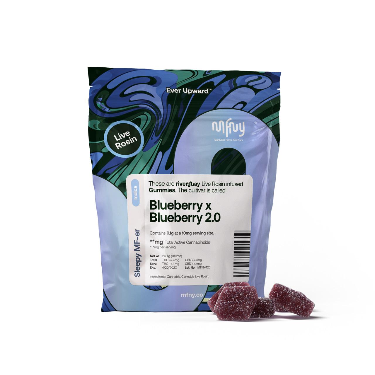 Blueberry x Blueberry 2.0 - 100 mg - 10 Pack