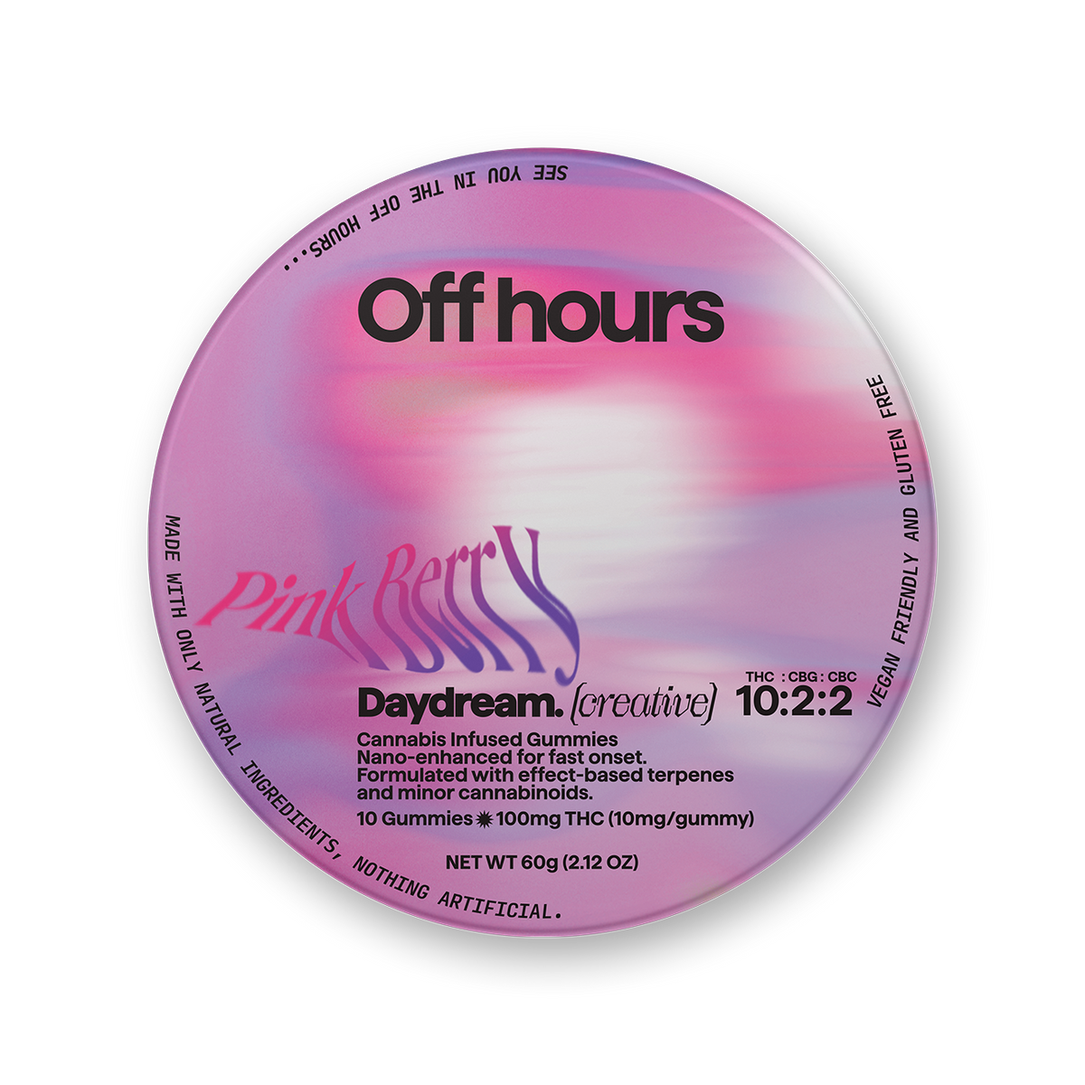 Pink Berry - Daydream - 100 mg - 10 Pack
