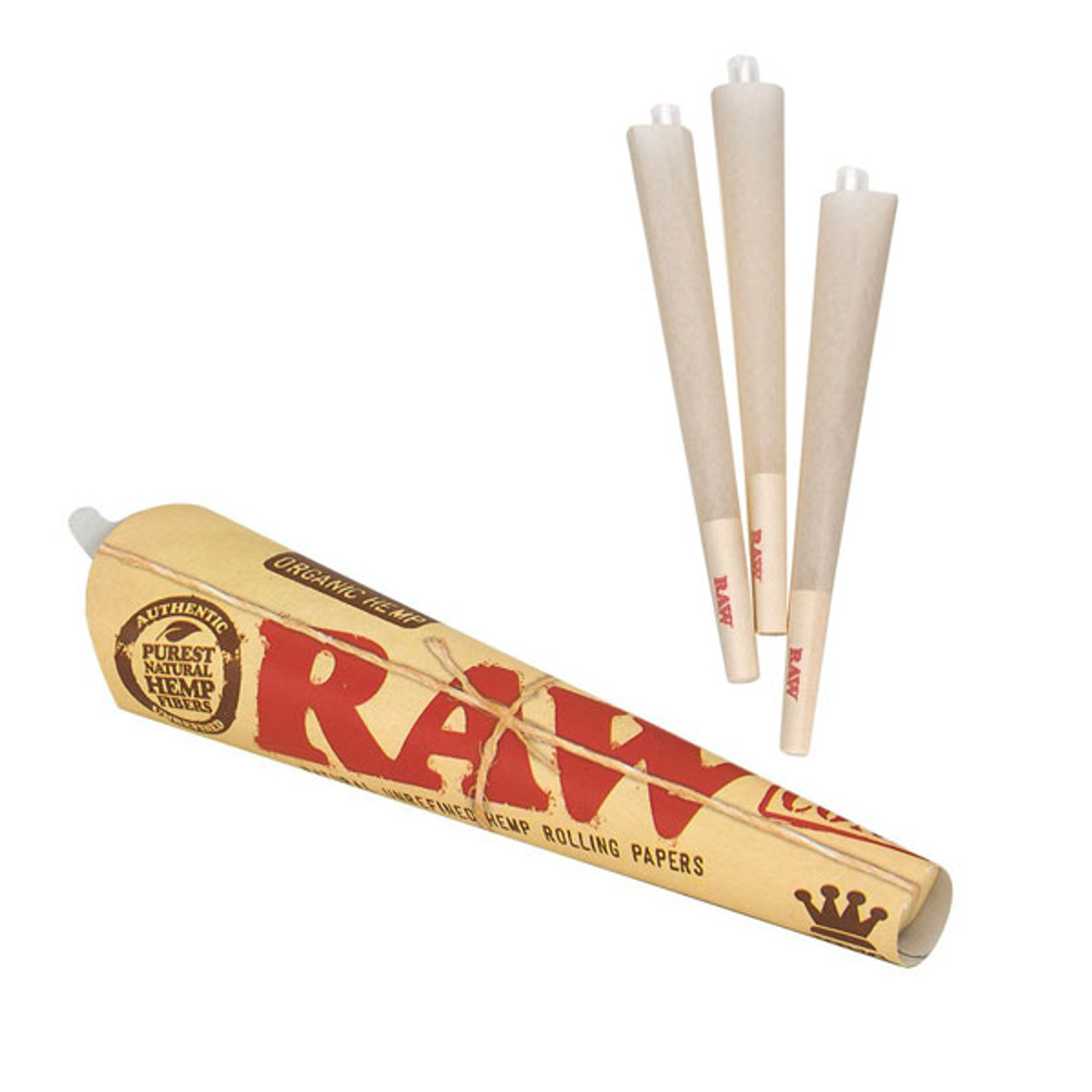 *Organic Hemp King Size - 3 Cones