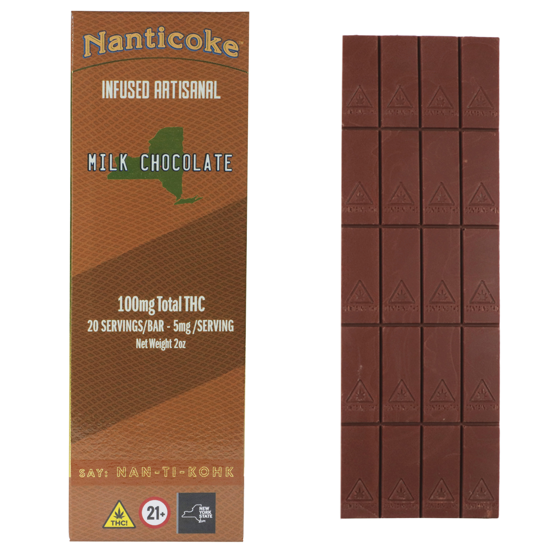 Milk Chocolate - 100 mg